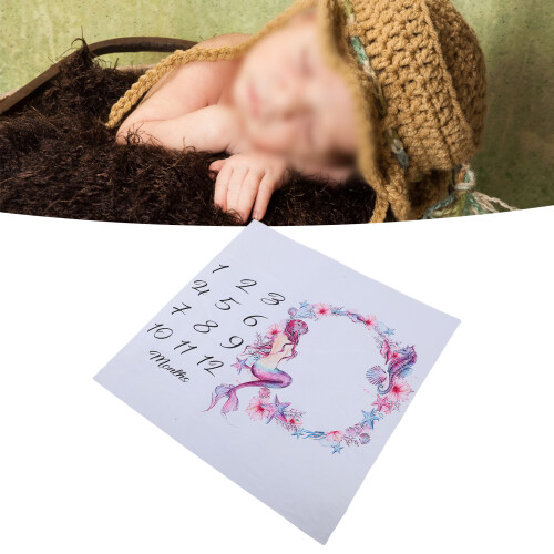 Baby Meilenstein Decke Nordisch Stoff