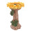 Sonnenblumen Vogelbad Harz Gartendeko 20