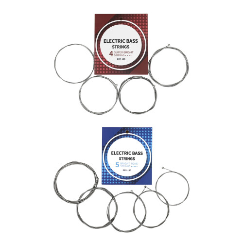 Electric Bass Guitar Strings Replacement 4/5-String Bass Guitar Strings Durable 45 to 130 1