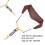 Saxophone Strap Adjustable Neck Strap Saxophone Harnesses Comfortable to Wear 7