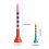 30Pcs Colorful Plastic Tees Replacement Training Practice Tees Golfs Accessorys 83mm 3