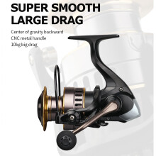 Fishing Reel 22LBs Drag HE1000-7000 Bearing Carp Fishing Reel HE3000 metal handshake