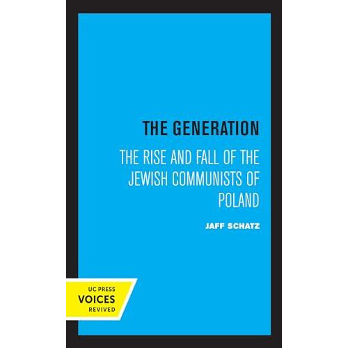 Generation by Jaff Schatz Paperback Book