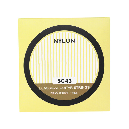 Set of 6 Guitar Strings Replacements Acoustic Guitar Strings Nylon Core Strings 2