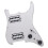 Guitar Pickguard Set Scratch Plate for Both Beginners and Professionals White red pickup 3