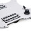 Guitar Pickguard Set Scratch Plate for Both Beginners and Professionals White red pickup 6