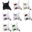 Guitar Pickguard Set Scratch Plate for Both Beginners and Professionals White red pickup 5