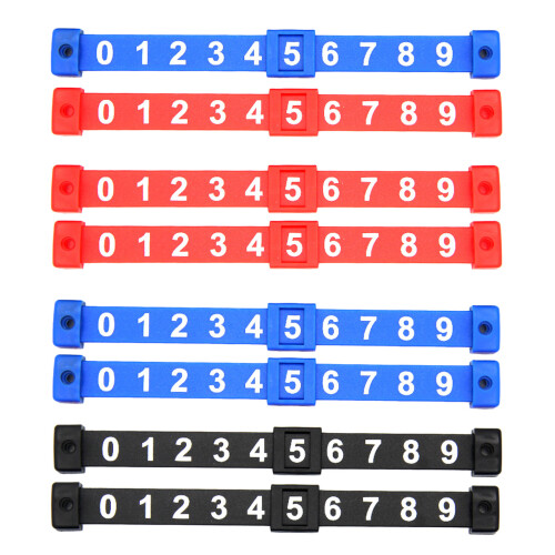 Foosball Score Counters Marker Scoring Unit Foosball Scoreboards Replacements Red 1