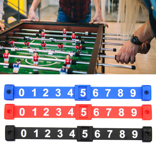 Foosball Score Counters Marker Scoring Unit Foosball Scoreboards Replacements Red 2