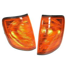 2X Amber Corner Lights Parking Turn Signal Left for E-Class W124 1985-1995 1248260043