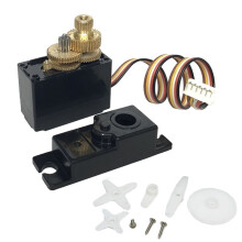 5 Wire Metal Gear Servo for 144001 144002 124018 124019 RC Car Upgrade Parts Accessories