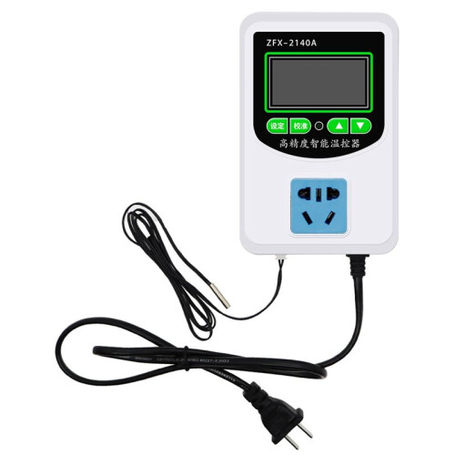 ZFX-2140A High Precision Intelligent Thermostat Microcomputer Thermostat Temperature Controller  US Plug