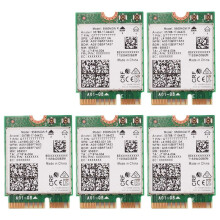 5X 1730Mbps für Dual Band Wireless AC 9560 Desktop Kit 5.0 802.11AC M.2 CNVI 9560NGW WLAN-Karte