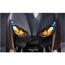 6x Accessoires de Moto Autocollant de Protection de Phare Autocollant de Phare pour Xmax 300 Xmax 250 2017 2018 C