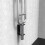 Wall Mounted Barbell Storage Rack Single Vertical Barbell Holder Hangings Rack 5