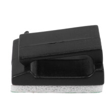 60X Support de Câble Clip de Câble Serre-Câble Auto-Adhésif Noir