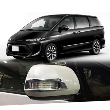4X Auto RüCkspiegel Heck Ansicht Abdeckung Seiten FlüGel Spiegel Dekorative Abdeckung Trim Auto ZubehöR für Estima Previa Tarago Sienna