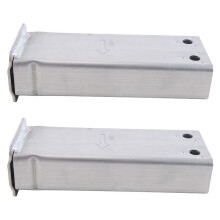 2X for Model 3/Y Front Reinforcement Bar Rail Extension Bracket Subframe Crush Can 1109193-00-C R/L