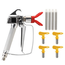MáQuina de PulverizacióN de Pintura Sin Aire, Alta PresióN 3600 PSI con 4 Juntas Giratorias 211,515,517,621 y 4 Filtros