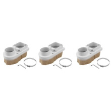 3X Spindel Abdeckung Sammler für CNC Fräser Gravur Fräsmaschine Holzbearbeitung Elektro Werkzeuge 100 mm