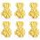 3-Pairs Earring Backs,Earring Backs Lifter for Heavy Earrings, Adjustable Hypoallergenic Secure Earring Backs(Gold) 1