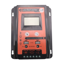 30A MPPT PWM Solar Charge Controller 12V 24V Solpanel Batteriregulator Dubbel USB-Port LCD-SkäRm