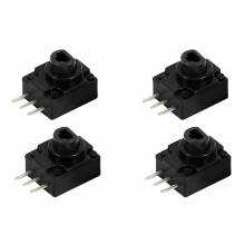 4 Stücke Schwarz Ersatz Ersatz Teile Lt / Rt Taste Tastatur für 360 Controller