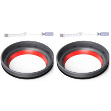 2X Sealing Ring Compatible with V11 V15 SV17 Dust Container Replacement Parts Sealing Ring of Dust Bucket