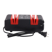 220V Automatic Quick Knife Sharpener Household Electric Knife Cutter Sharpener Stone Magic Knife Sharpener-US Plug