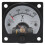 AC 0-300V Round Analog Dial Panel Meter Voltmeter Gauge Black 1