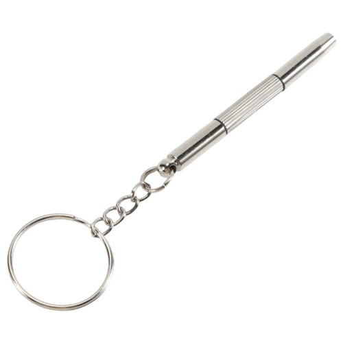 screwdriver 3 in 1 Phillips flat nut Hexagonal hollow Keychain sunglasses