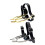 Arched Metal PU Spur Band with Secure Closures for Stable Use Gold 2