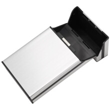 Nuevo Caja de cigarrillo de personalidad creativa pipas de moda ultrafina Caja de cigarrillos de metal delgado Caja de regalo Sostenedor de cigarrillo