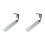 2X Ceramic Heating Elements PTC Constant Temperature Heater Plate Electric Heaters 220V 220 1