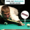 Pool Cue Stick Billiard Stick Protector Sleeve Snooker Cue Tip Cover Protector Black 8