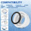 Pool Chlorinator Fitting Replacement Set with Sealing Washer for Pool Repair 2