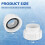 Pool Chlorinator Fitting Replacement Set with Sealing Washer for Pool Repair 4