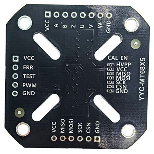 MT6825 Magnetic Encoder with 18-Bit Absolute Value for Stepper Brushless Motor ABZ 1-4096  Output SPI Communication 2