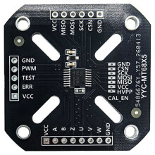 Encoder Magnético MT6825 con Valor Absoluto de 18 Bits para Motor Paso A Paso Sin Escobillas ABZ 1-4096 Salida de Línea Comunicación SPI