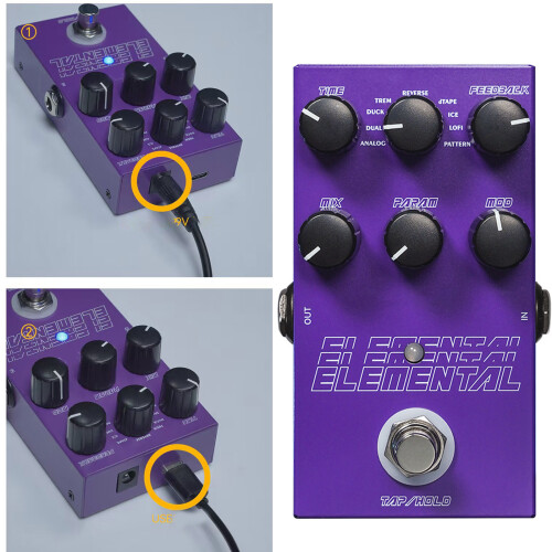 Digital Delay Pedal 9 Different Delay Guitar Effects Delay Pedal Easy to Use 1