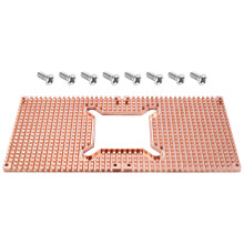 Voor RTX 3060 3080 3090 Backplane Zuiver Koper Koellichaam Grafische Kaart Geheugen Extra Radiator 90X180 MM (5Mm)