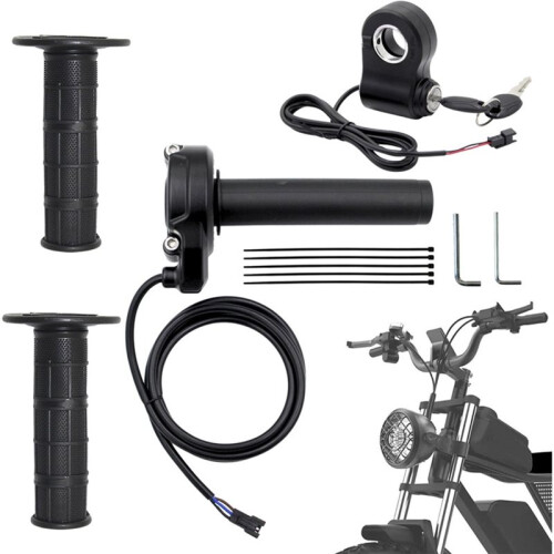 Elektrische Scooter Gasgriff Daumengasgriff Scooter Lenkerabdeckungen 1