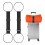 Fold Flat Luggage Strap Set for Daily Packing and Case Carry 8