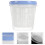 1pcs Jar with Strainer Airtight Pickle Container for Vegetable Fermentation Food Storage Plastic Container 3