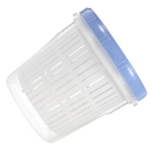 1 Stuk Pot met Zeef Luchtdichte Inlegcontainer voor Groentefermentatie Voedselopslag Plastic Container
