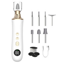 Professional Manicure Pedicure Kit, Electric Nail File Set,15 Speeds Hand Foot Care Tool for Nail Grind Trim Polish