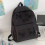 Lovely Bows Backpack Student School Backpack Large Capacity Backpack for Daily White 6