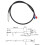 3/8" TDS Conductivity+ NTC Temperature Measurement Water Sensor Water Quality Testing Probe 6