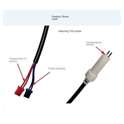 TDS Water Quality Detection Module Dual Digital Sensor Water Treatment Equipment High-Precision Temperature Compensation 2