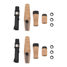 2X DIY Fishing Rod Building or Repair Composite Cork Handle Grip Reel